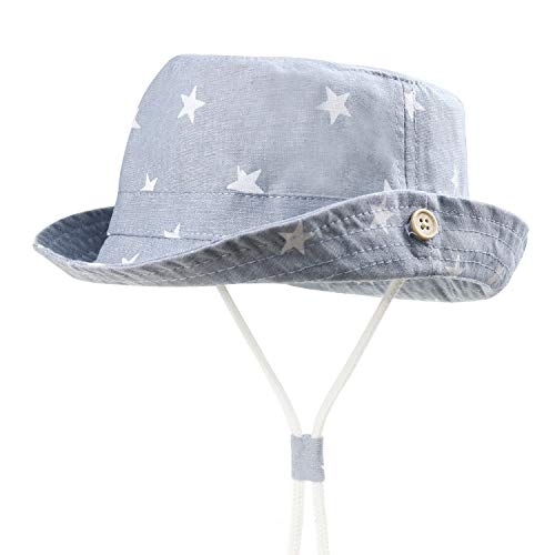 Bqubo Baby Sun Hat Boy Kids Toddler Sun Protection Animal Cap Unisex Summer Bucket Hat With Chin Strap Upf 50+ #TOP3