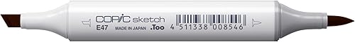 Miniatura 3 de Copic Marcadores E47-Boceto, Marrón Oscuro