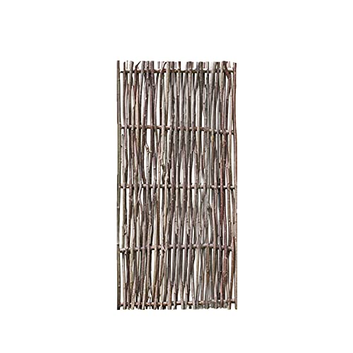 Weidenprofi Sichtschutz, Haselnusszaun Modell Universal, extra dicke Ruten, Flechtzaun aus Hasel, Größe (BxH): 90 x 180 cm