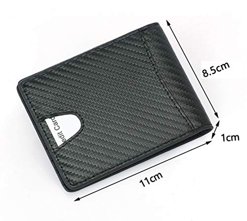 Weyingle Wallet Money Clip Front Pocket Slim Rfid Bifold Gifts Credit Card Holder #TOP5