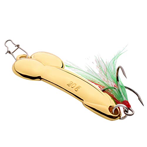 image for FNAPE 2PCS Fishing Jigs Spoon Fishing Lures Sinking Jig Fish Baits Nic