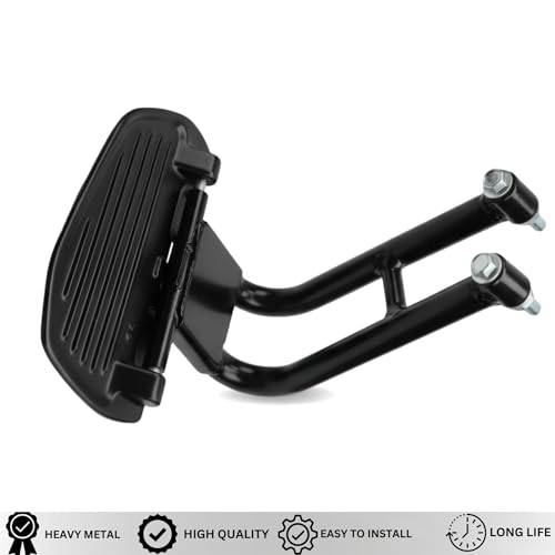 Image of PATHAK Heavy Duty Ladies Footrest Compatible with Hero Vida VX2 Plus / VX2 Go / VX2 Electric Scooter | Metal Body | Rear Left Side Foot Step| Black)