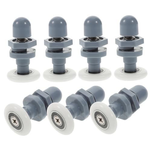 Rayaduras evitadas con Poleas para Puerta Corredera de Vidrio 8 Pcs 2