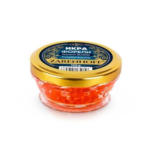 Kaviar 100 g Glas - Roter Kaviar - Forellenkaviar - икра caviar