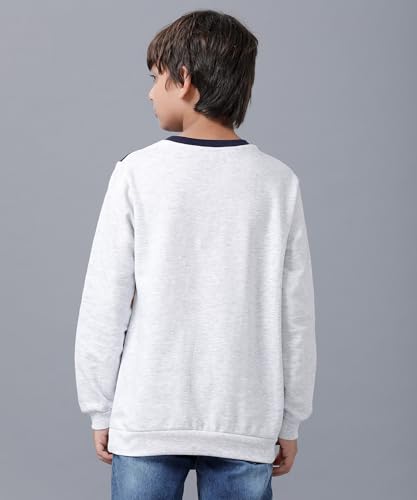 Image of KYDA KIDS 100% Cotton Unisex Boys and Girls Hoodies | Hooded Neck Chest Printed Full Sleeve Sweatshirts for Unisex