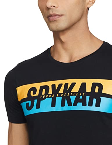 Image of Spykar Men's Slim Fit T-Shirt