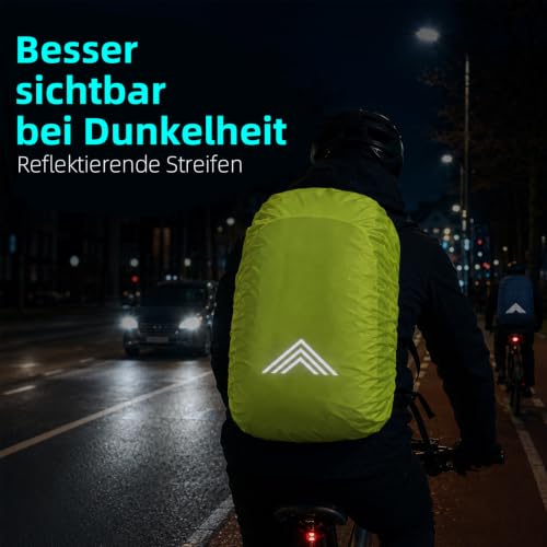 Frelaxy Regenschutz für Rucksäcke Schulranzen(15–90 L), – Ansicht 4