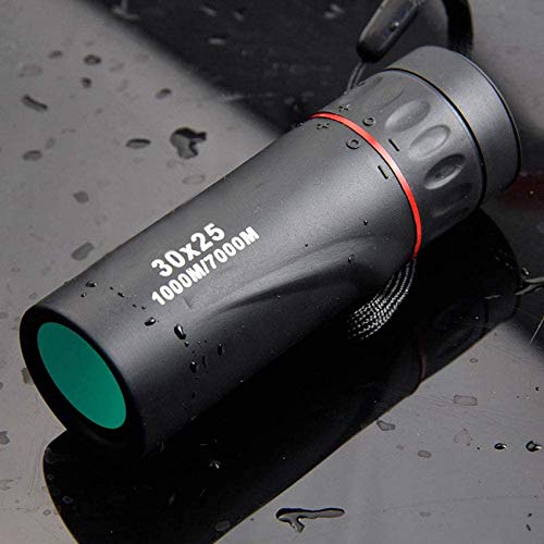 Télescope monoculaire zoom 30x25 de chasse et de tourisme vert mini