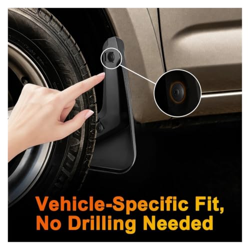 Garde-boue BYD Sealion 7 EV pare-projections durables accessoires auto - 4