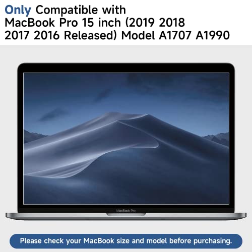 2 Pack Compatible With Macbook Pro 15 Inch Screen Protector, Eye Protection Anti Glare Film/Anti Scratch Matte Laptop Screen Protector For Macbook Pro 15''(2016-2019) #TOP2