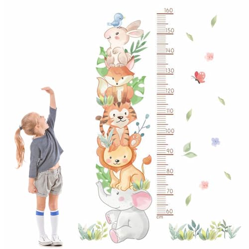 Metro Bambini Parete Adesivo Metro da Parete per Bambini Grafico di Crescita del Bambino Metro da Bambini Parete Asta di...