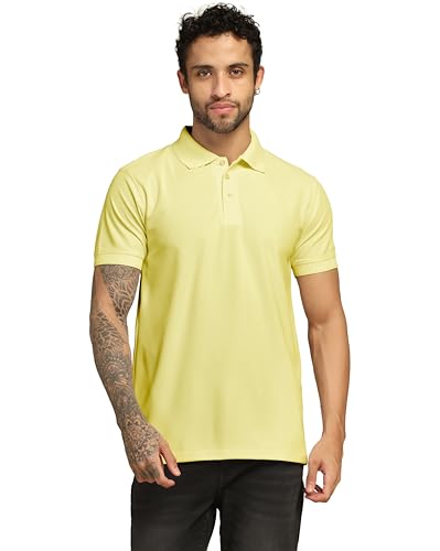 Image of VastraVibes Men's Polo Regular Fit T-Shirt