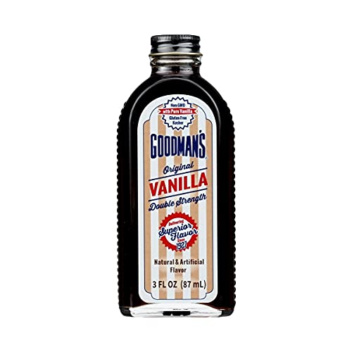 Goodman's Original Vanilla Flavoring - 3 ounce (Pack of 6)