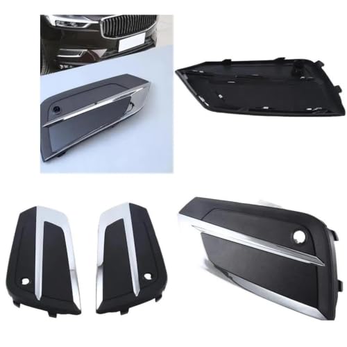 Rejilla de parachoques delantero para coche XC60 18-21: sustituye el bisel de lámpara dañado 2