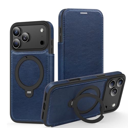Étui portefeuille iPhone 17 Pro Max antichoc fini les rayures