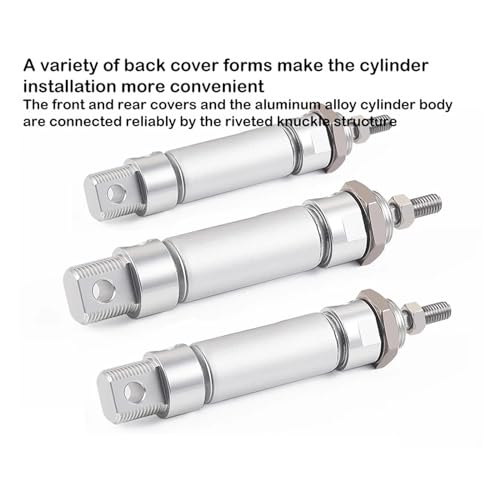Mini cylindre en aluminium de précision MBL25 course 150mm