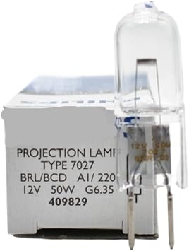 Bing 12V 50W Halogen Microscope Lamp - Compatible with Projectors and Shadowless Lighting
