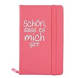 Farbe: pink Notizbuch pink 100 S. liniert