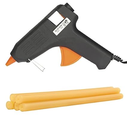 Spartan PT40-5Y Plastic Glue Gun(40 Watt, 5 Piece Yellow Glue Sticks)