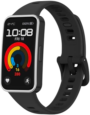 3er-Set Silikon-Armbänder Für Huawei Band 8/9 – Schwarz, Weinrot, Grau, Verstellbar