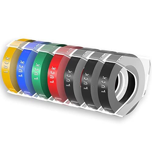 Zodzi Embossing Tapes Seven Pack