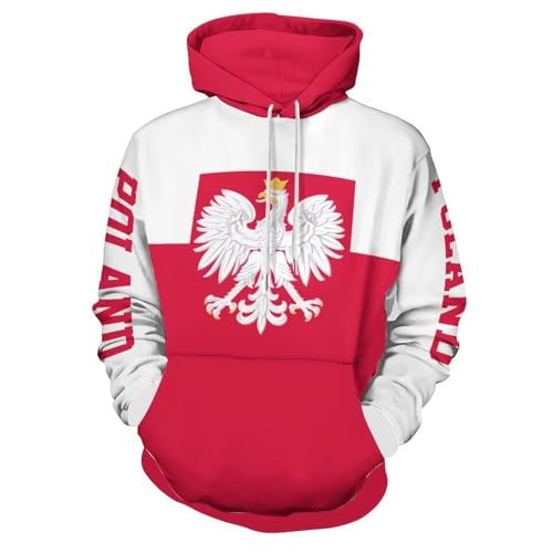 Sweat à capuche aigle polonais restez au chaud avec style et confort