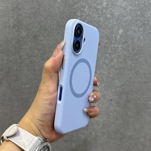 Coque silicone liquide iPhone 15 Pro Max bleue mate anti-rayure pour protéger l'objectif