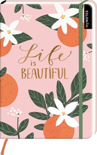 Carnet A5 myNOTES Life is beautiful notes pointillées portable