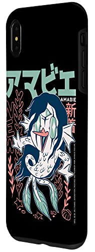 Iphone Xs Max Amabie - Japanese Yokai Mermaid With Three Legs Case #TOP1
