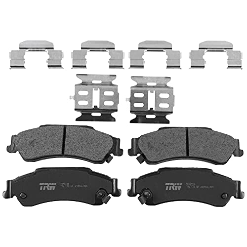 Trw Pro Trm0729 Disc Brake Pad Set For Chevrolet S10 1998-2004 Rear And Other...