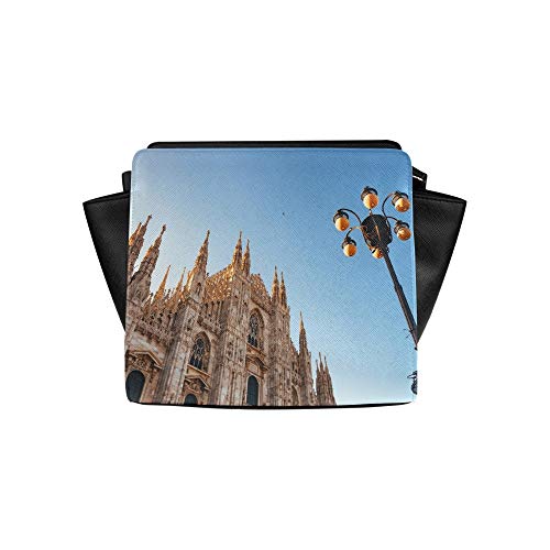 Small Travel Bag For Men Unusual Beautiful Milan Cathedral Satchel Bag Crossbody Bags Travel Bags Duffel Shoulder Bags Luggage For Lady Girl Women Shoulder Bag