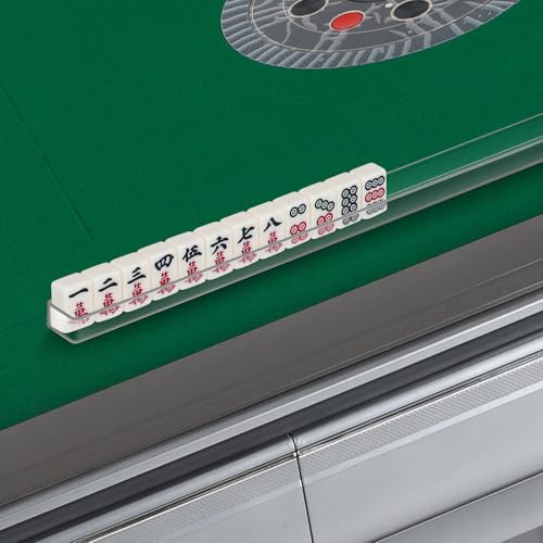 4 Piezas Soportes Mini Mahjong Portátiles en Forma U miniatura 5