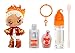 Yummiland Lip Gloss Doll - Amber Cinnamon, with DIY Lip Gloss Kit, Ages 4+