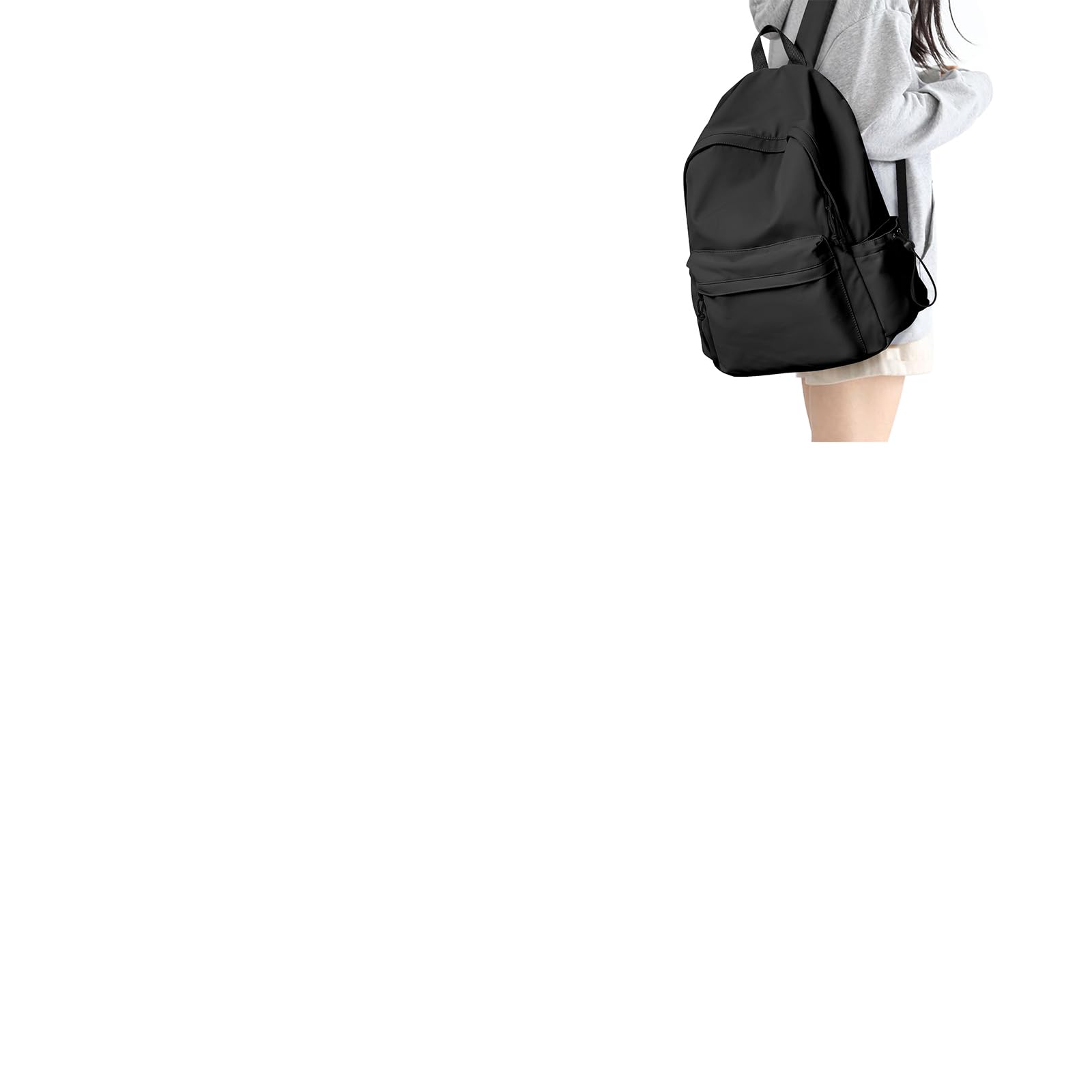 SZLX Schulrucksack Damen Leichte Schultasche Casual Daypack College Laptop-Rucksack für Männer Frauen Wasserfestes Reise Rucksack für Sports High School Backpack Teenager Schultaschen Rucksack Mädchen