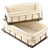 BAOBAB WORKSHOP Cesta de papel higiénico para organización de baño,