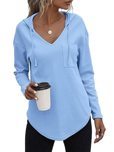 Catálogo para Comprar On-line Sudaderas con capucha de deporte para Mujer más recomendados. 42 CEEMACE Sudaderas para Mujer Playeras con Capucha Manga Larga Blusas Holgadas Camisetas Deportivas Casual