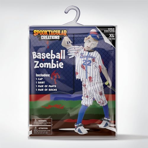 Spooktacular Creations 21040-M Zombie Baseball Player Costumes thumb #5