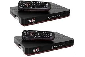 Dish Wally HD Receivers with 54.0 Voice Remotes (Qty, 2 Receivers) Bundle