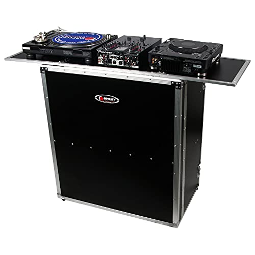 Odyssey Fzf5437T Flight Zone 54 Wide, 37 High Foldout Combo Dj Table, Black #TOP1