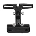 Pissente Electric Tail Light Bracket, Black Electric Rear Light Mount Electric Saddle Tail Light Mount Holder Cycling Equipment Replacement for Most Taillights