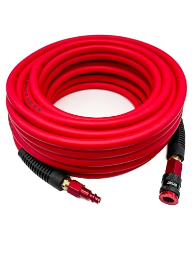 SYXQT Hybrid Air Hose 1/4-Inch x 50FT,Air Compressor Hose 300 ...