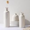 Fixwal Vase 3pcs White Ceramic Vase, Boho Flower Vases for Decor Modern Farmhouse Home Living Room, Dried Flower Bud Vases for Shelf, Mantel, Centerpieces, Kitchen, Coffee Table Decor