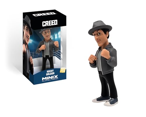 MINIX - Figura de Rocky Cuero - Creed - Coleccionables de 12 cm para Exhibición, Idea de Regalo para Niños Y Adultos, Coleccionistas, Fans de...
