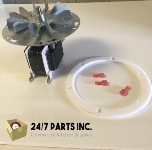 Replacement for Stove King Combustion Exhaust Fan Motor Blower 80473 + 4 3/4"- PH-UNIVCOMBKIT
