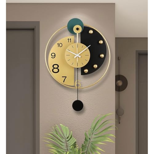 Horloge pour mur salon XJBTBA suspendu home mode moderne