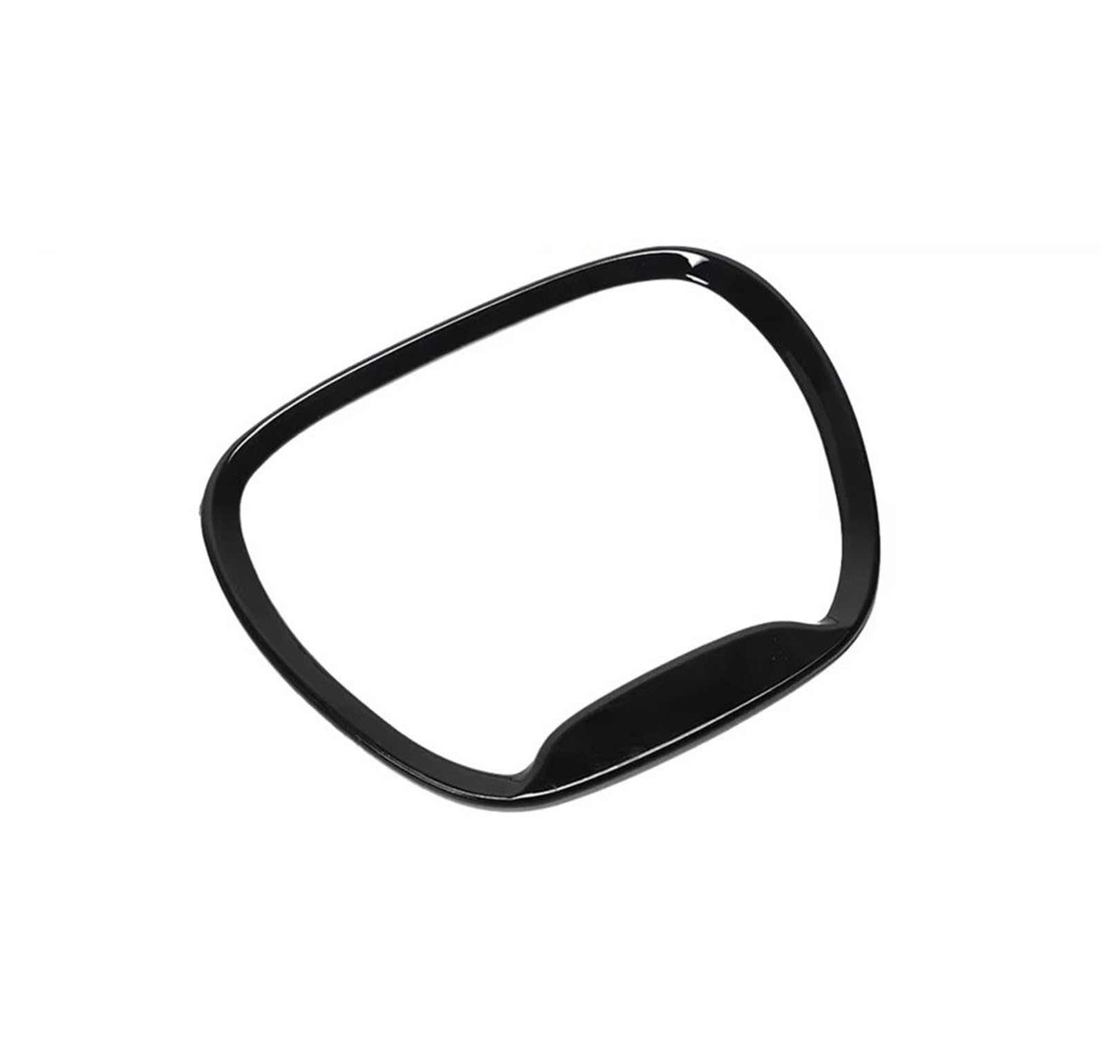 Mbxpxe Black 1Piece Trim Sticker Accessories Steering Decoration Sticker For Dodge For Challenger For Durango For Charger 2015 2016 2017 2018 2019 2020 Car Abs Car Interior Decoration(Black 1Piece)