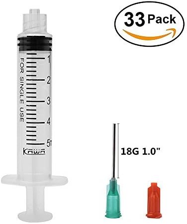 150ml Syringe with Tip Adapter and 47in Tubing, Large Plastic Syringe for Scientific Labs, Nutrient Measuring, Watering, Refilling