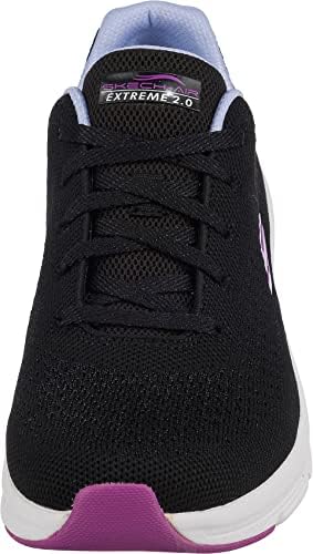 Skechers Women's Sneaker, Black, 8 | Image 3