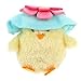 VALICLUD Muñeca de Pollito de Felpa de Pascua con Sombrero Animal de Peluche de Juguete de Felpa Cojines Cesta de Relleno Accesorio de Foto para Decoración de Fiesta de Dormitorio en Casa