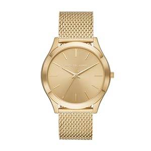 Michael Kors Slim Runway goudkleurig horloge